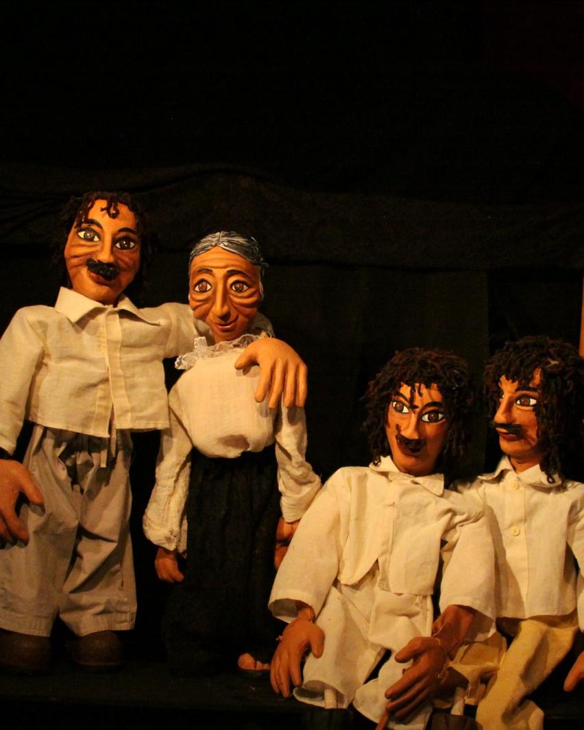 Personajes de la obra de teatro Macondo 