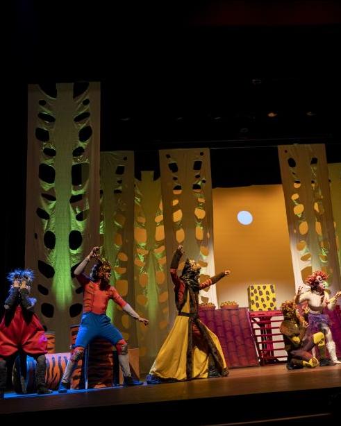 artistas en escena 